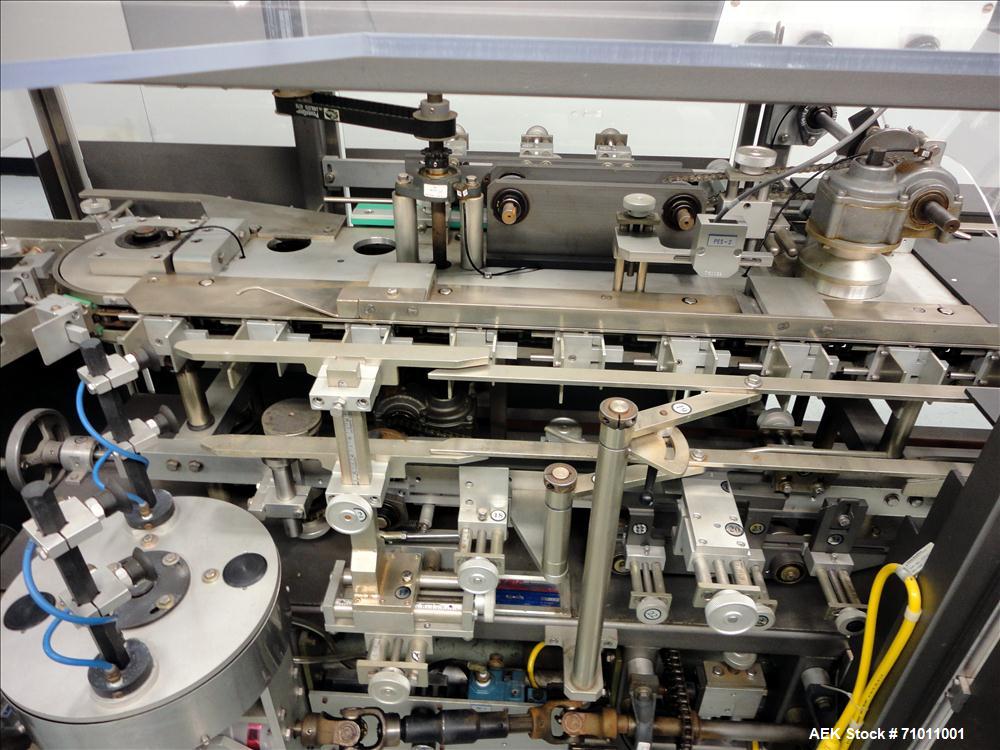 Used Tisma Semi Automatic Vertical Cartoner, Model TC-50E