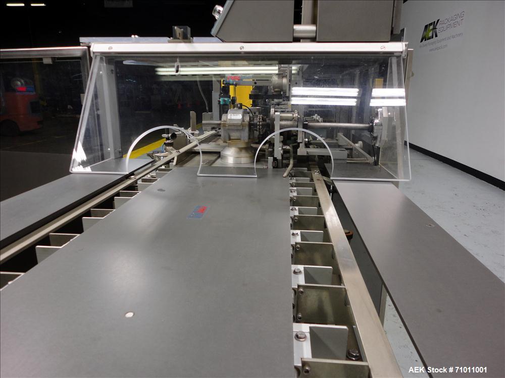 Used Tisma Semi Automatic Vertical Cartoner, Model TC-50E