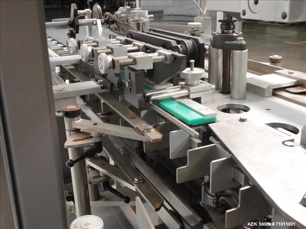 Used Tisma Semi Automatic Vertical Cartoner, Model TC-50E