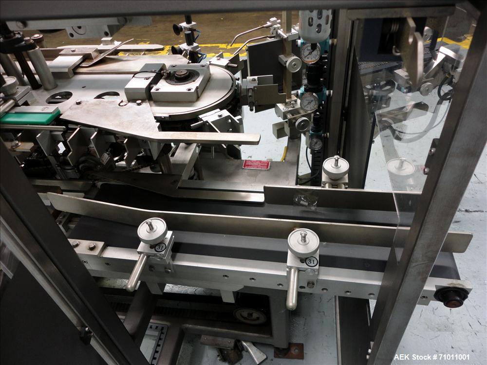 Used Tisma Semi Automatic Vertical Cartoner, Model TC-50E