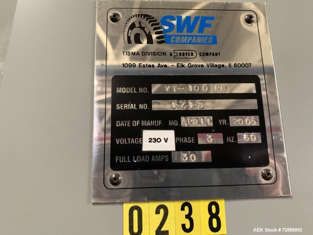 Used Tisma (SWF) VT-100-RH Vertical Cartoner