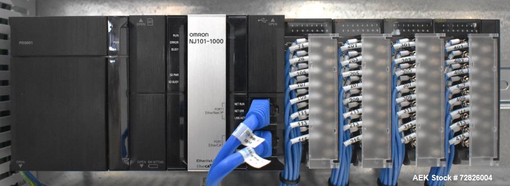 Unused- Endflex (Paxiom) Small Footprint Vertical Cartoner, Model BOXXER KARTNR. Capable of speeds up to 60 CPM (depending on application). Size range: 1" (25mm) to 4.5" (114mm) length x 1" (25mm) to...