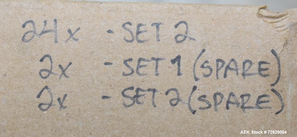 Unused- Endflex (Paxiom) Small Footprint Vertical Cartoner, Model BOXXER KARTNR. Capable of speeds up to 60 CPM (depending on application). Size range: 1" (25mm) to 4.5" (114mm) length x 1" (25mm) to...