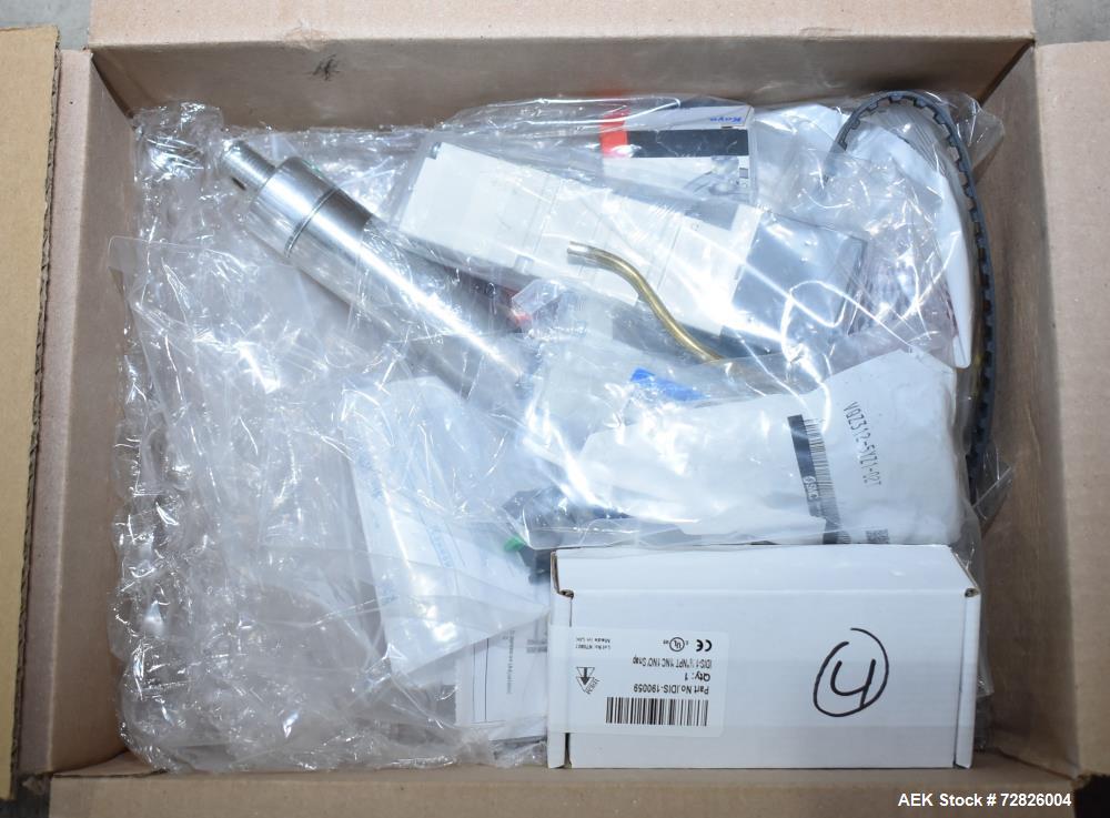 Unused- Endflex (Paxiom) Small Footprint Vertical Cartoner, Model BOXXER KARTNR. Capable of speeds up to 60 CPM (depending on application). Size range: 1" (25mm) to 4.5" (114mm) length x 1" (25mm) to...