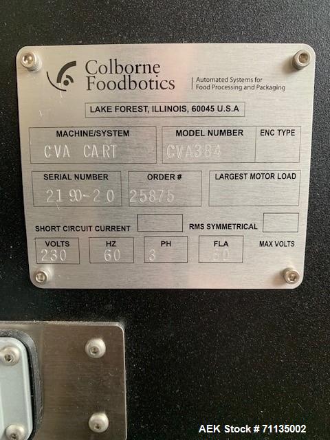 Used-Yeaman Model Cart CVA Vertical Cartoner up to 100 CPM