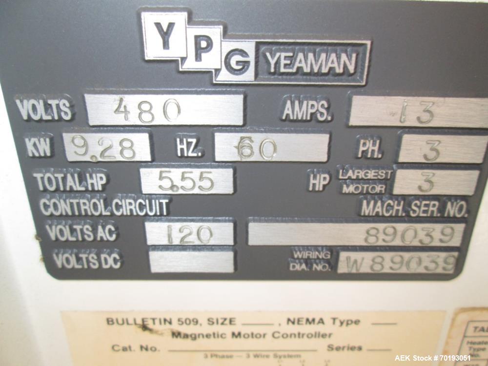 Used-Yeaman Model VCS Vertical Hand Load Cartoner
