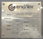 Unused- Endflex (Paxiom) Small Footprint Vertical Cartoner, Model BOXXER KARTNR. Capable of speeds up to 60 CPM (depending o...