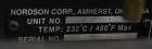 Used Adco Model 6V Vertical Hot Melt Cartoner – Hand Load, 125 CPM