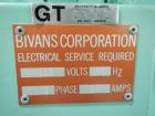 Used Bivans Case Erector, Model 54L CONVEY-O-MAT, 110 volt, serial# 88-54L/204.