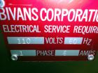 Used Bivans 54L Carton Former and Bottom Closer. Capable of speeds up to 60 cartons per minute. Has a carton size range: (Length) 1/2