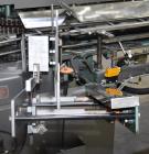Used Bivans Vertuck Model 74 Semi Automatic Vertical Cartoner. Capable of speeds up to 120 CPM. Has 6