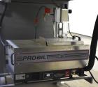 Used- Bivans Vertuck Model 74 Semi Automatic Vertical Cartoner. Capable of speeds up to 120 CPM. Has 6