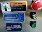 Used Bivans Model 82 Top Closer. Capable of speeds up to 60 cartons per minute. Has a carton size range: (Length) 7/8