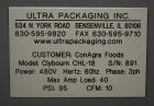 Clybourn Model CHL-18 Club Store Large Center Vertical Hot Melt Cartoner