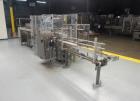 Used Clybourn Model CHL7 Vertical Hand Load Hot Melt Glue Cartoner