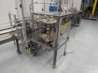 Used Clybourn Model CHL7 Vertical Hand Load Hot Melt Glue Cartoner