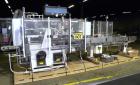 Used Jones Oystar Semi Automatic Vertical Cartoner, Model CMV. Capable of speeds up to 120 rpm. Has 5