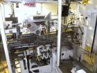 Used Jones Oystar Semi Automatic Vertical Cartoner, Model CMV. Capable of speeds up to 120 rpm. Has 5