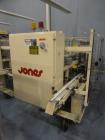 Used Jones Model CMV5 Semi-Automatic Reverse Tuck with Coder