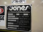 Used Jones Model CMV5 Semi-Automatic Reverse Tuck with Coder