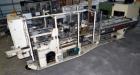 Used Jones Model CMV5 Semi-Automatic Tuck Vertical Cartoner. Machine is capable of speeds up to 120 cartons per minute. Has manual load station of 8' (both sides). Has 5