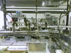 Used Jones CMV5 Semi Automatic Continuous Motion Vertical Tuck Cartoner. Capable of speeds up to 120 CPM. Has 5