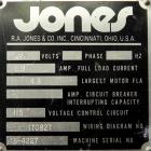 Used Jones CMV8 semi automatic vertical cartoner, Model CMV8