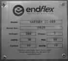 Unused- Endflex (Paxiom) Small Footprint Vertical Cartoner, Model BOXXER KARTNR. Capable of speeds up to 60 CPM (depending on application). Size range: 1