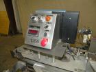 Used Tisma Intermittent Motion Vertical Hot Melt Cartoner, Model TC-50-E. Capable of speeds up to 60 CPM. Has 10