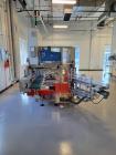 Used Tishma Model TT-50 Vertical Cartoner with Automatic Bottle Loader and Prefo