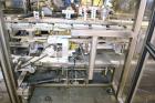 Used Tisma (SWF) VT-100-RH Vertical Cartoner capable of speeds up to 200 cartons per minute. Unit has 7.5