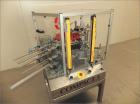 Used UET Compact 3 Cartoner capable of speeds up to 50 cartons per minute.  Compact unit has a carton size range:  (Length) 25mm - 125mm (Width) 18mm - 60mm (Depth/Height) 60mm - 180mm.  Has stella 6...