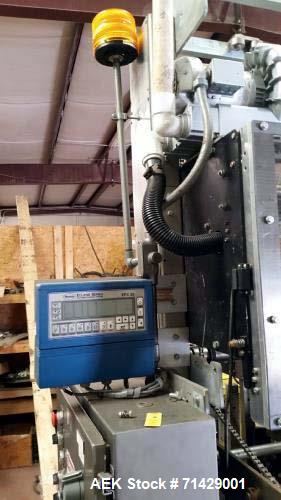 Used Plemons Bliss Case Erector, Kwik Change design. Includes: vacuum feed attachment, double feed wheels, internal flange (5" max). Kwik Change bottom stops, time delayed VFD drive (0-30 tpm), safet...