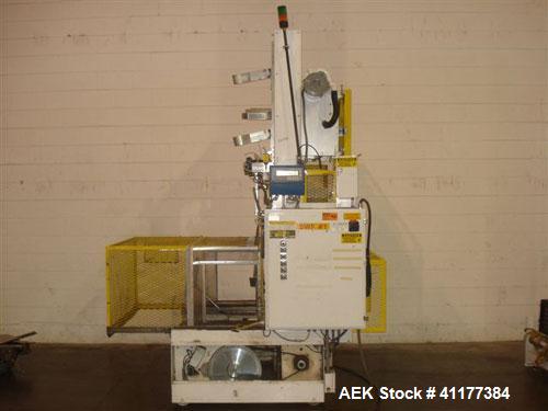 Used SWF Short Stroke Bliss-Matic Case Former, Model BF400V. Capable of 12 to 35 boxes per minute. Standard container sizes, Length maximum 31-7/8’’, minimum 9-1/4’’, Width maximum 20’’, minimum 8’’,...