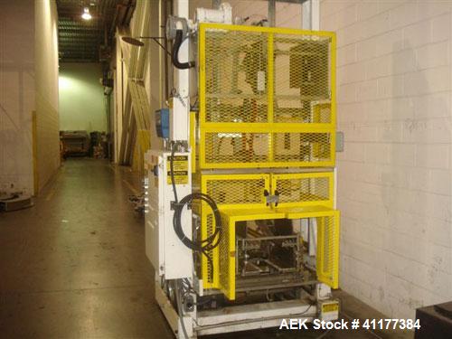 Used SWF Short Stroke Bliss-Matic Case Former, Model BF400V. Capable of 12 to 35 boxes per minute. Standard container sizes, Length maximum 31-7/8’’, minimum 9-1/4’’, Width maximum 20’’, minimum 8’’,...