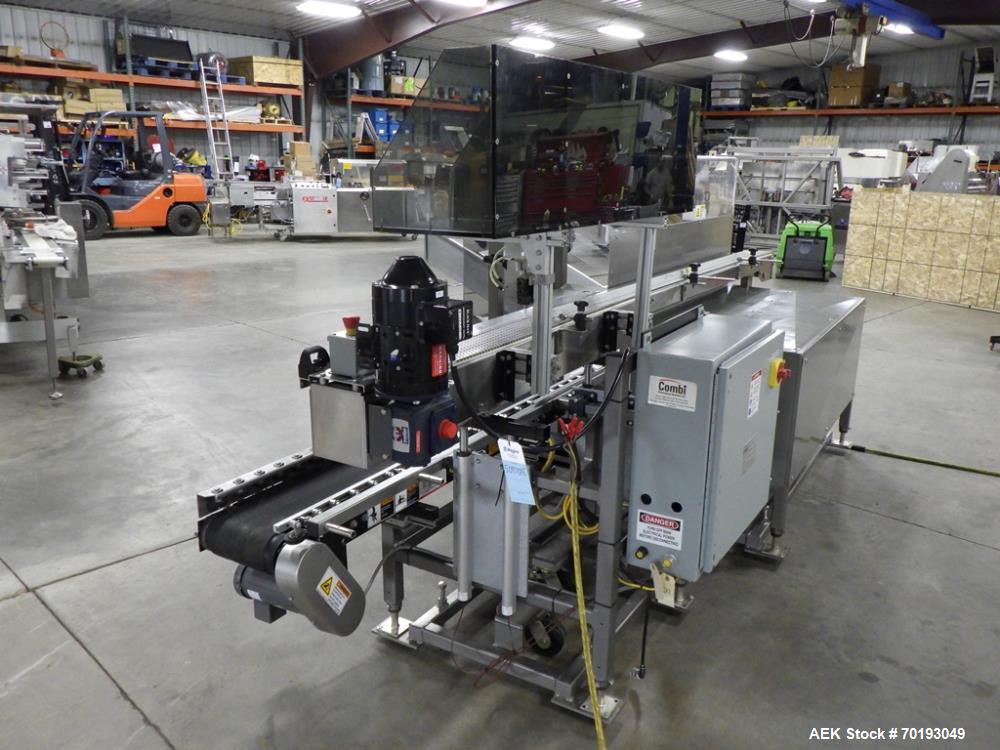 Used Combi 2CE Case Erector w/Ergopack Handpack Station