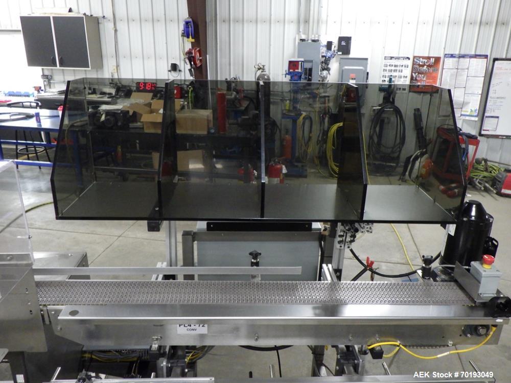 Used Combi 2CE Case Erector w/Ergopack Handpack Station