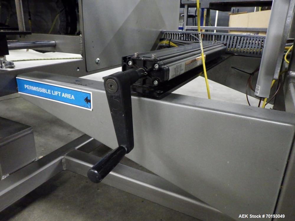 Used Combi 2CE Case Erector w/Ergopack Handpack Station