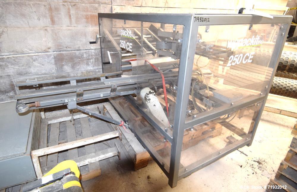 Used Wepackit Machinery 250 CE Auto-Bottom Carton/Case Erector