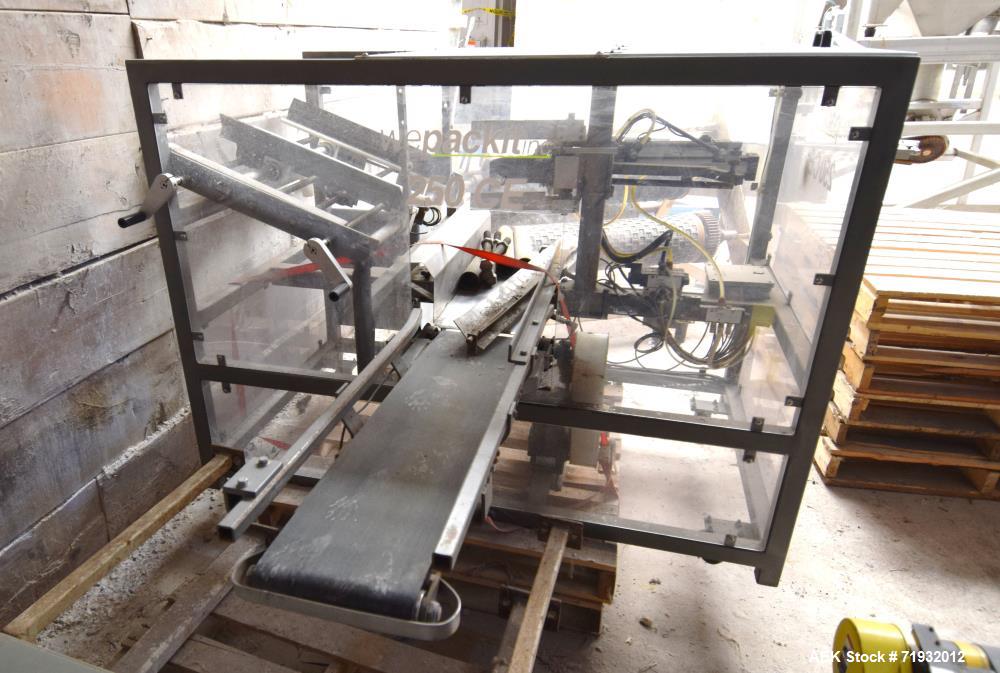 Used Wepackit Machinery 250 CE Auto-Bottom Carton/Case Erector
