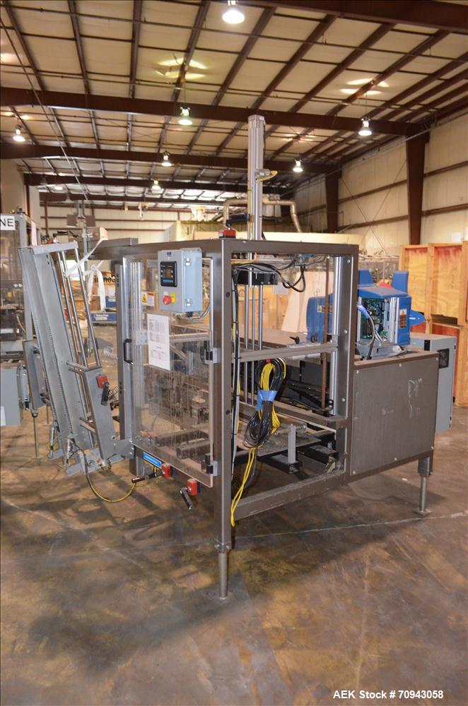 Used Combi Case Erector and Hot Melt Bottom Sealer,  Model 2-EZHS