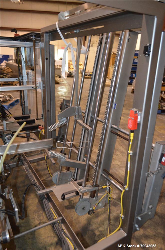 Used Combi Case Erector and Hot Melt Bottom Sealer,  Model 2-EZHS