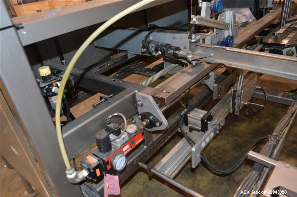 Used Combi Case Erector and Hot Melt Bottom Sealer,  Model 2-EZHS