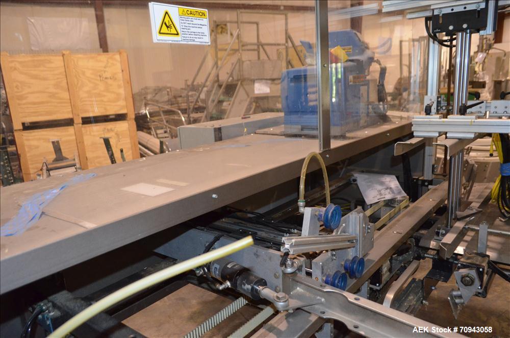 Used Combi Case Erector and Hot Melt Bottom Sealer,  Model 2-EZHS