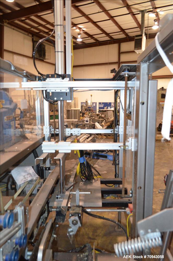 Used Combi Case Erector and Hot Melt Bottom Sealer,  Model 2-EZHS