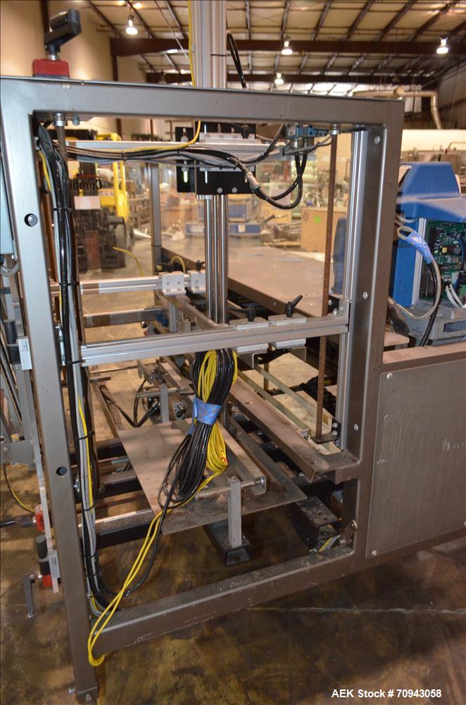 Used Combi Case Erector and Hot Melt Bottom Sealer,  Model 2-EZHS