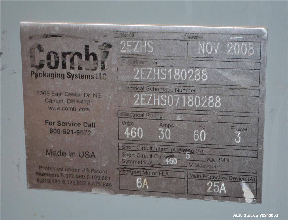 Used Combi Case Erector and Hot Melt Bottom Sealer,  Model 2-EZHS