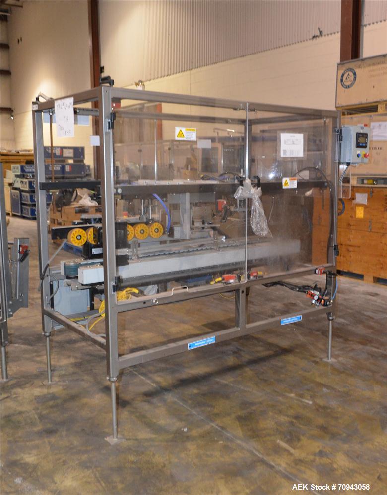 Used Combi Case Erector and Hot Melt Bottom Sealer,  Model 2-EZHS