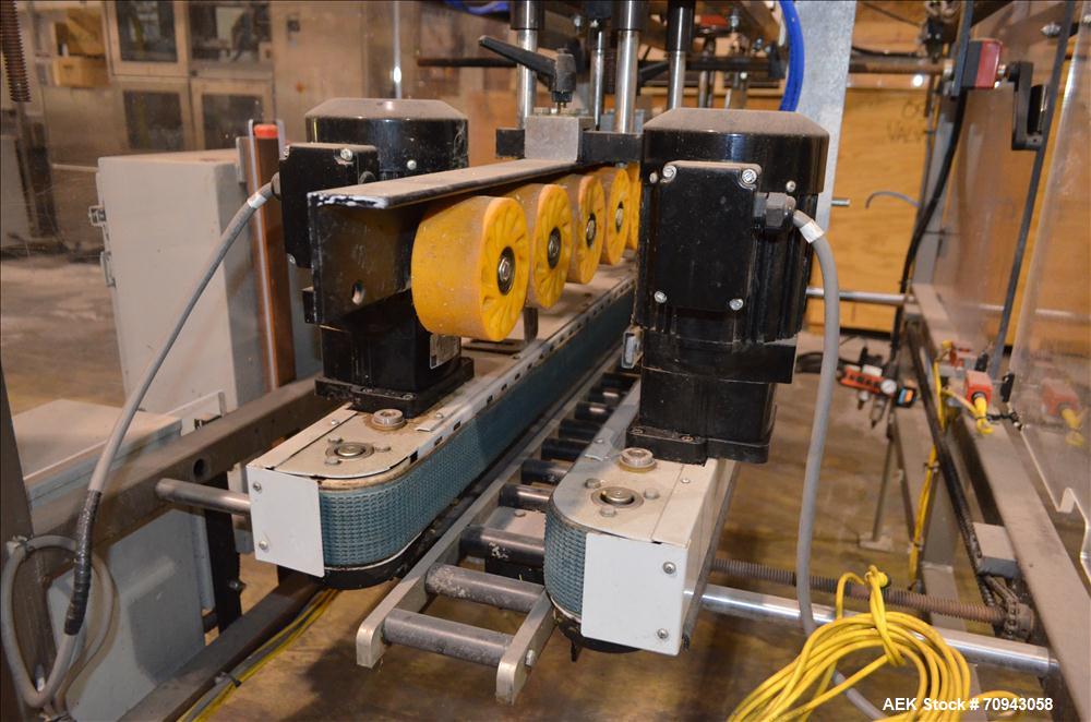 Used Combi Case Erector and Hot Melt Bottom Sealer,  Model 2-EZHS
