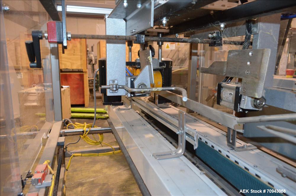 Used Combi Case Erector and Hot Melt Bottom Sealer,  Model 2-EZHS